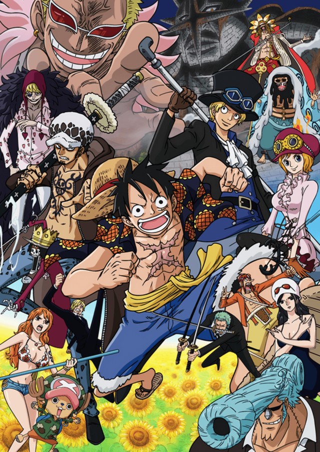 One Piece วันพีช ซีซั่น 17 เดรสโรซ่า พากย์ไทย Ep.629-764 (จบ)